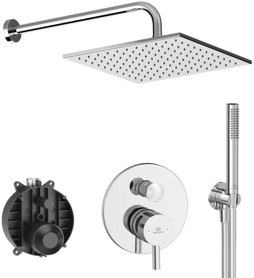 душевая система скрытого монтажа ideal standard ceraline seta6939aa-5 хром
