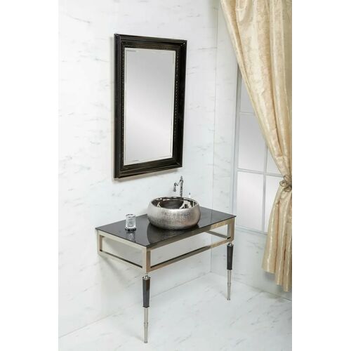консоль под умывальник boheme vogue 100 890-cr хром
