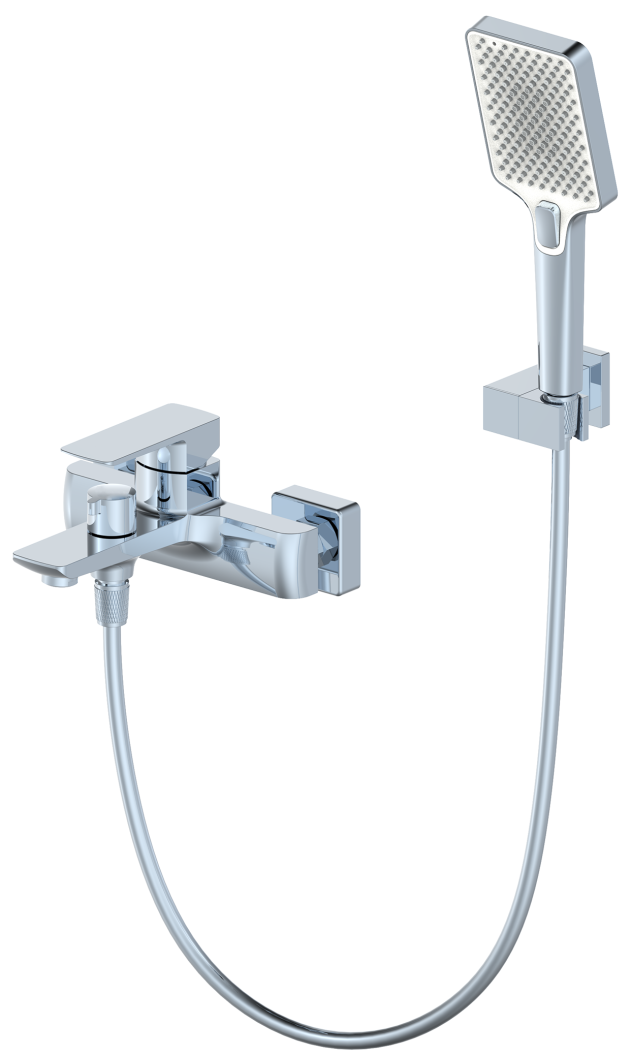 смеситель для ванны и душа oliveeka ol-639003a-cr хром