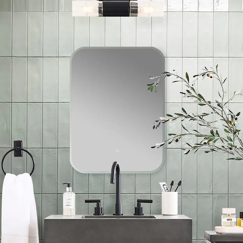 зеркало cerutti spa мадера 60x80 с led-подсветкой и подогревом