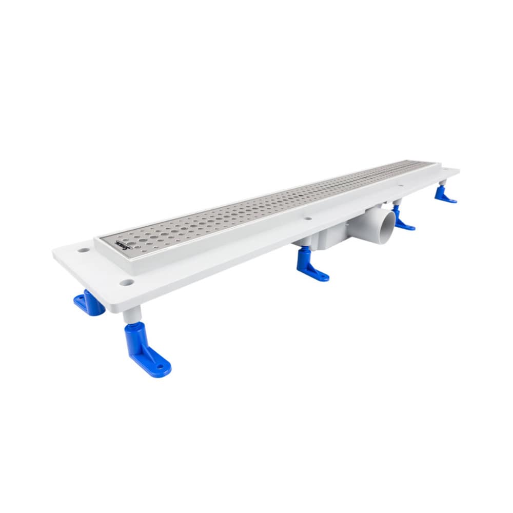 душевой лоток styron sty-b-90 с решеткой basic