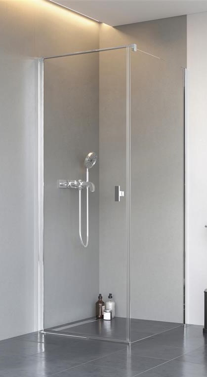душевой уголок radaway nes 8 kdj i l 90x80 стекло прозрачное/хром