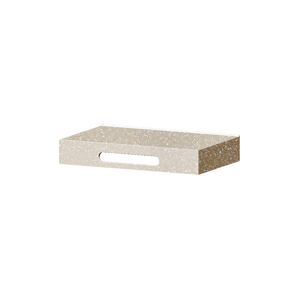 столешница radostone fernanda 80x50 карамель