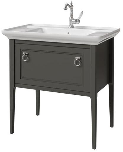 тумба напольная caprigo jersey 85 34312-sf019 графит