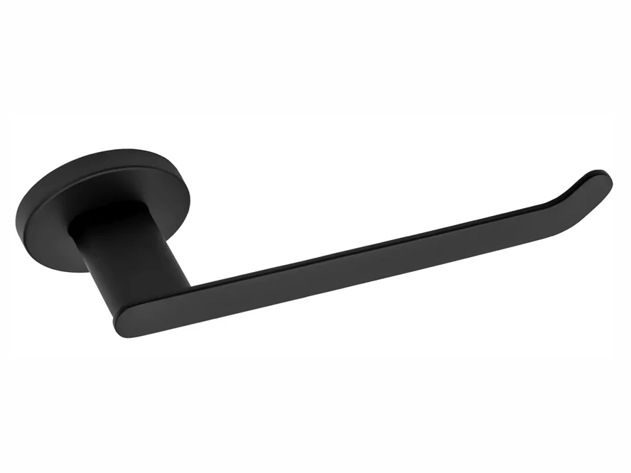 держатель туалетной бумаги rea black matt 77047 черный матовый