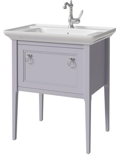 тумба напольная caprigo jersey 75 34311-sf028 сиреневый