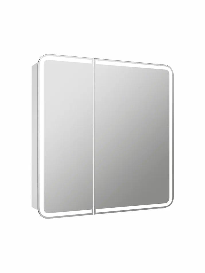 шкаф с зеркалом континент velion 80x80