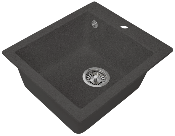 мойка кухонная gran-stone gs 17 308 черная