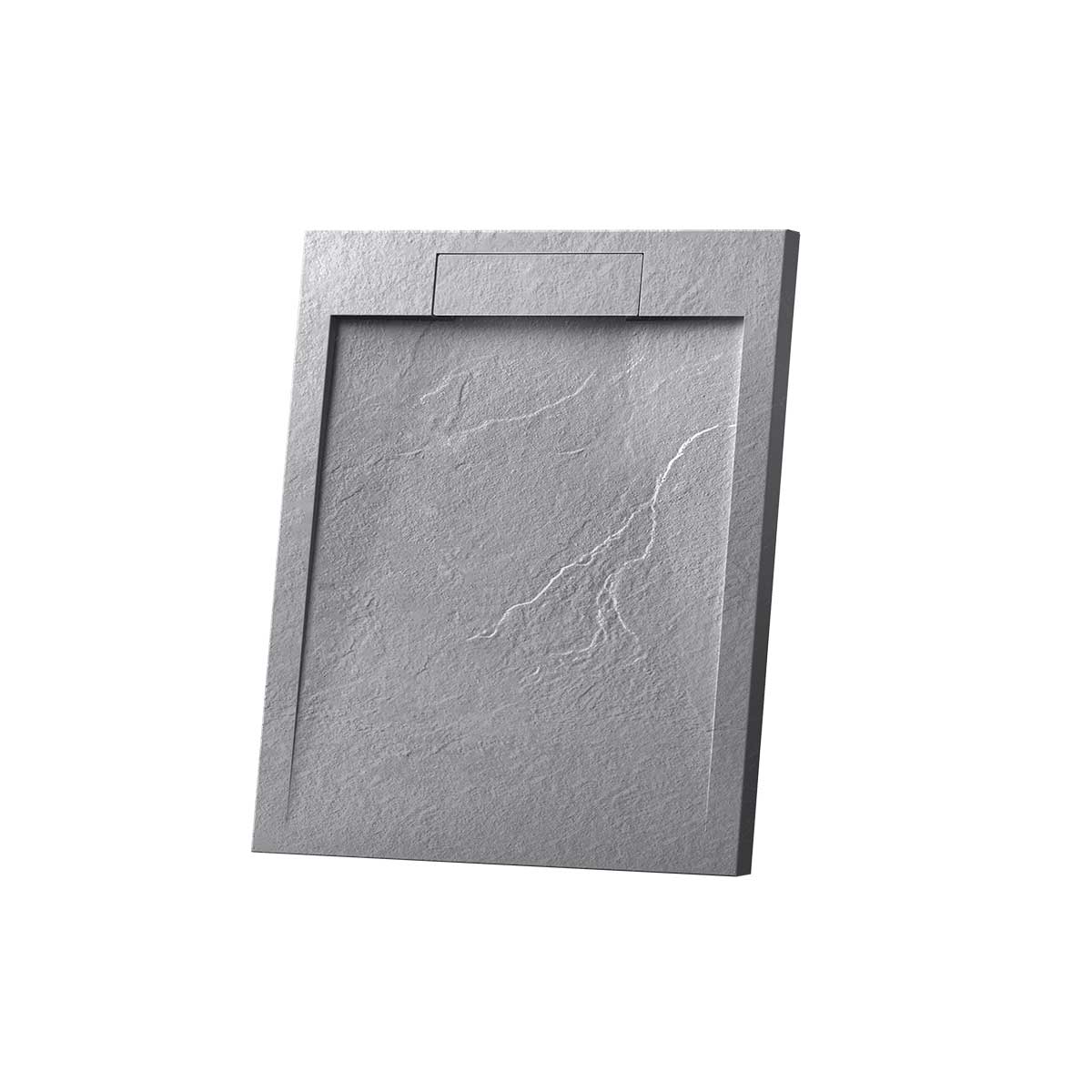 душевой поддон vincea vst-4srl9090g 90x90 серый