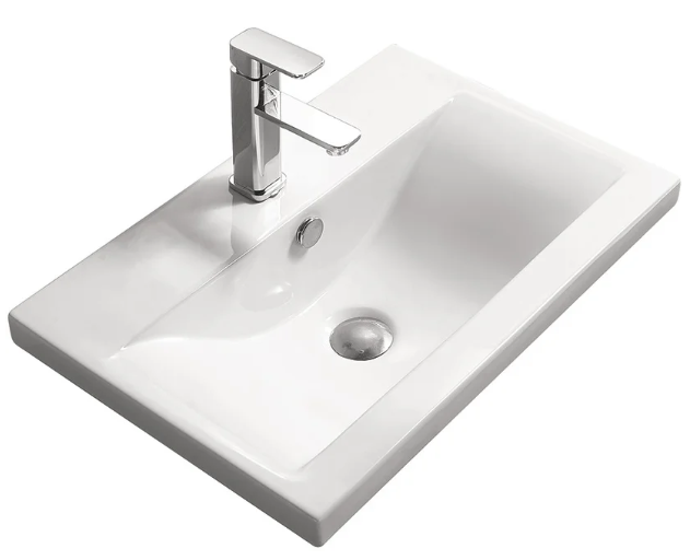 умывальник встраиваемый santiline sl-2101 (80) 81x39,5 белый