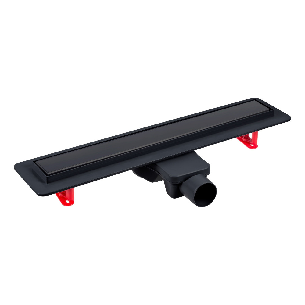 душевой лоток berges optim line black 500
