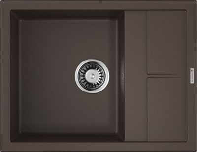 кухонная мойкa omoikiri sumi 65-dc 65x50 темный шоколад