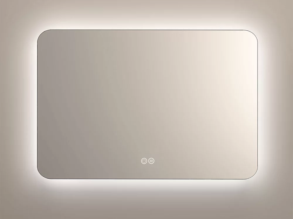 зеркало vincea vlm-3be120-2 120x80 с led подсветкой и подогревом