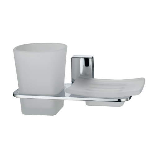 держатель стакана и мыльницы wasserkraft leine k-5026
