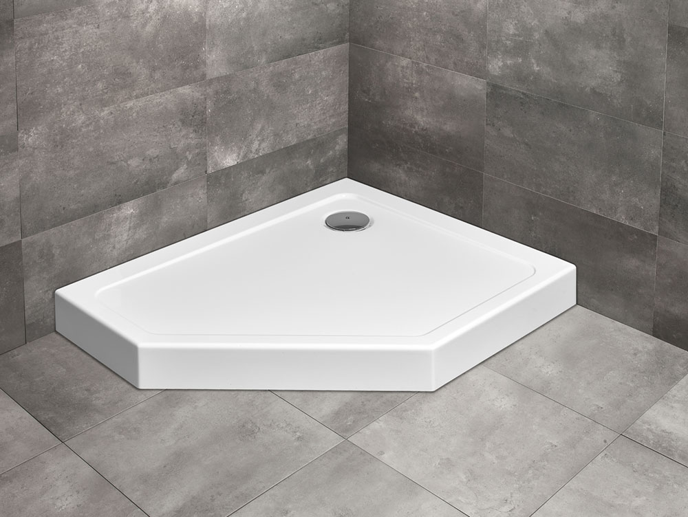 душевой поддон radaway doros pt e compact 100x90x11,5 правый