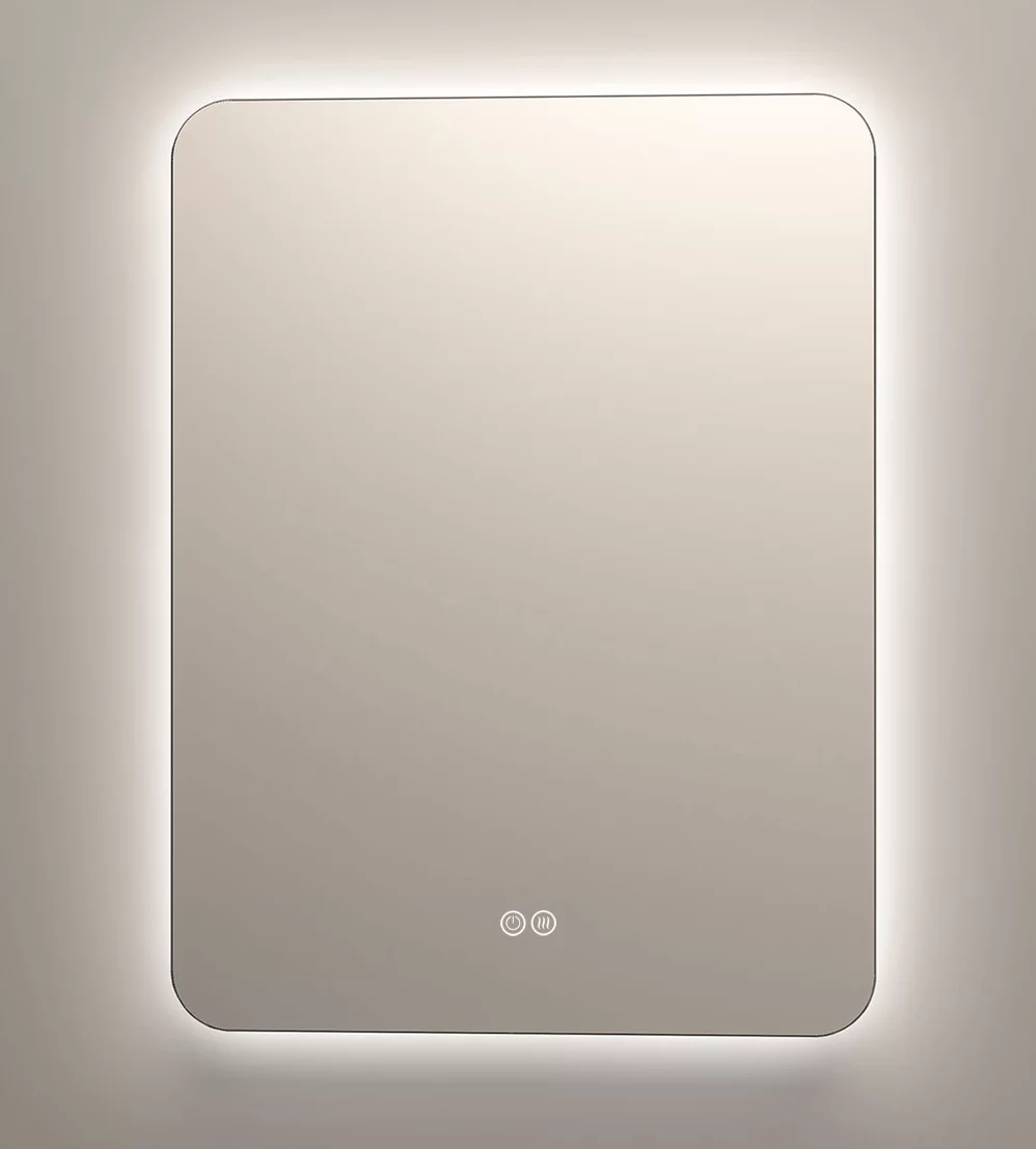 зеркало vincea led vlm-3be6007-2 60x70 с led подсветкой и антизапотеванием