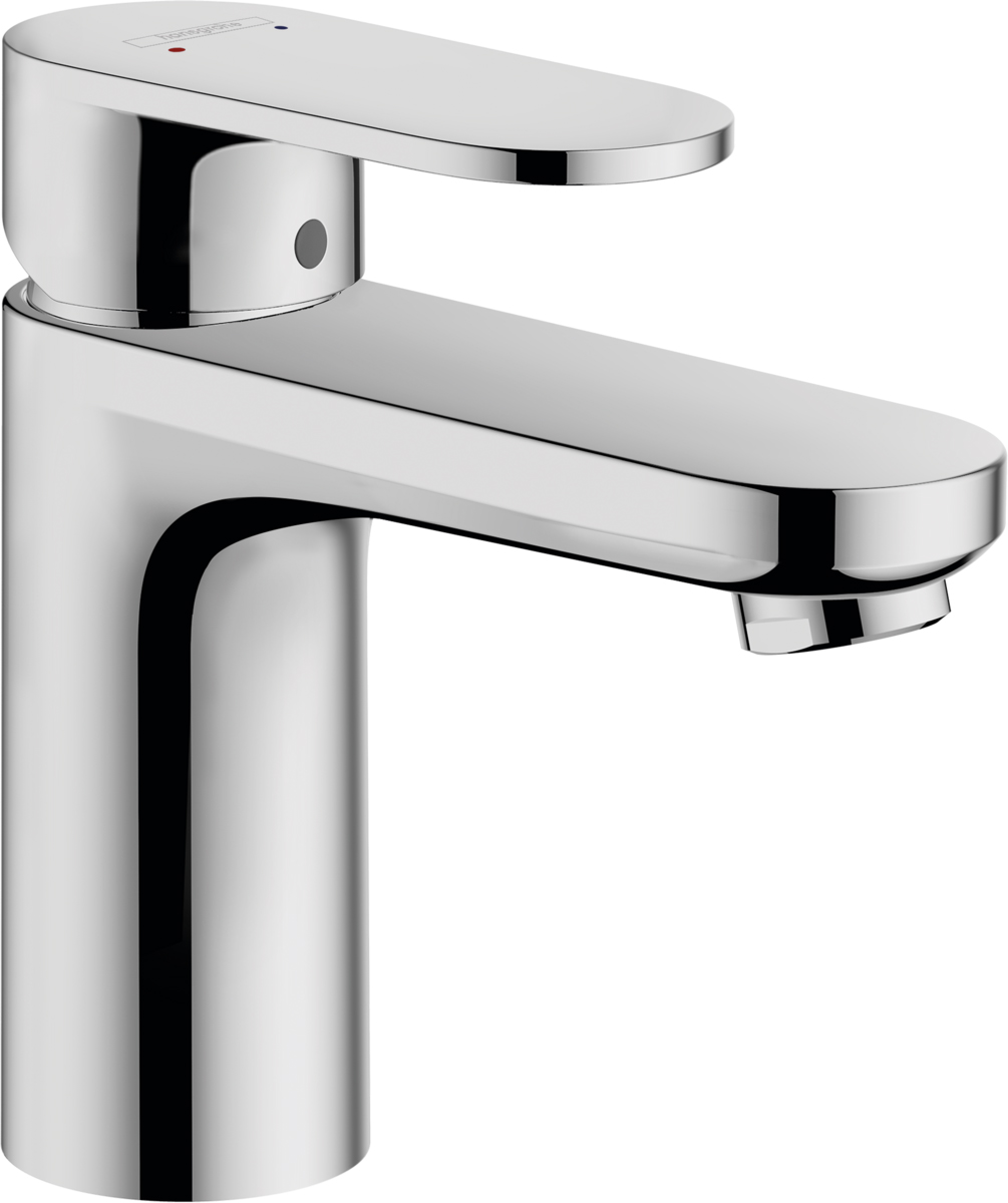 смеситель для умывальника hansgrohe vernis blend 100 71580000 без сливного набора хром