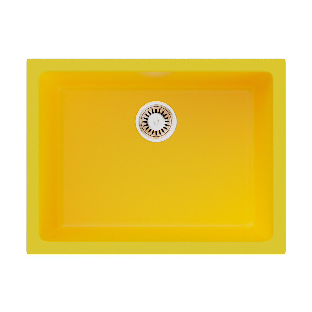 кухонная мойка omoikiri okinoshima 61-u/i-sl 61x46 matt natceramic/sicilian lemon