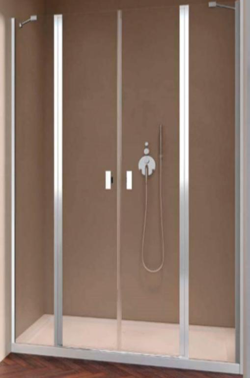 душевая дверь radaway nes dwd ii door 830+dwd ii front walls 570 140x200 стекло прозрачное