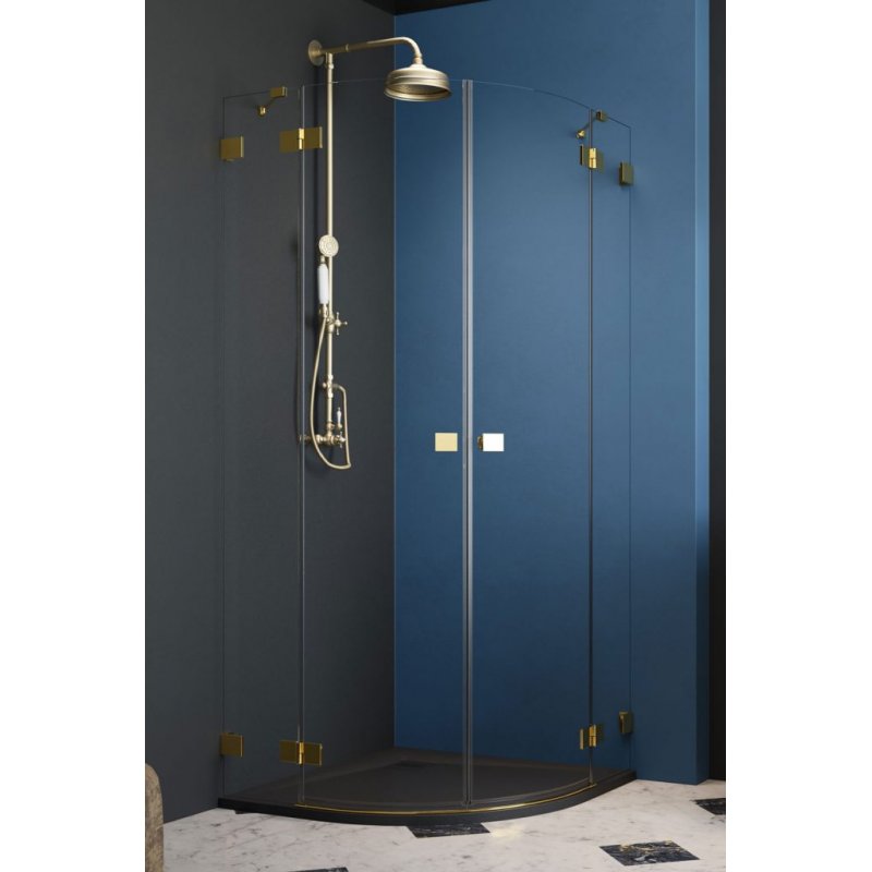 душевой уголок radaway essenza pro gold pdd 80x90