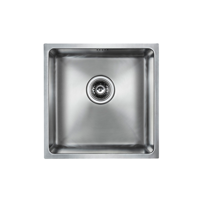 мойка кухонная paulmark lassan pm304444-bs хром