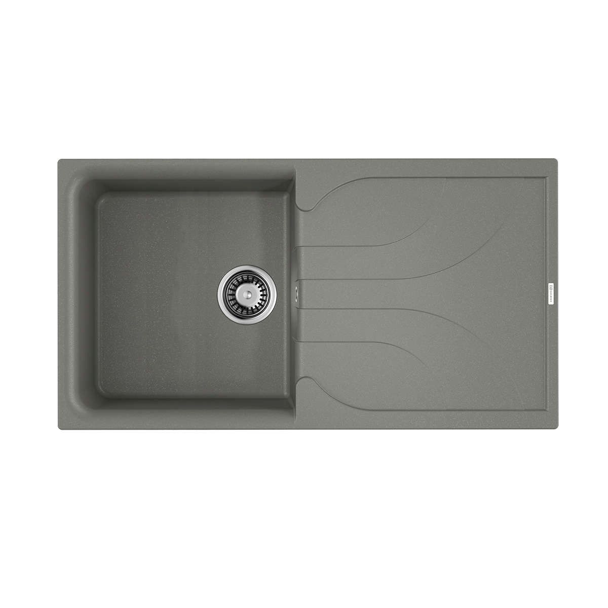 кухонная мойка omoikiri yasugata 100-gr 4993568 100x50 серый