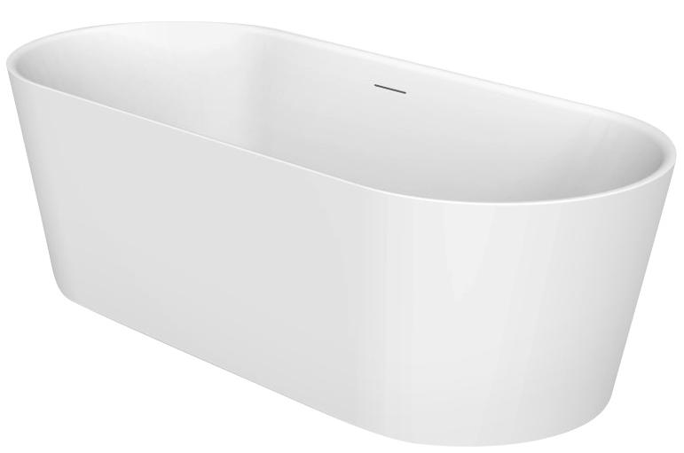 ванна акриловая отдельностоящая belbagno 200x85 белая