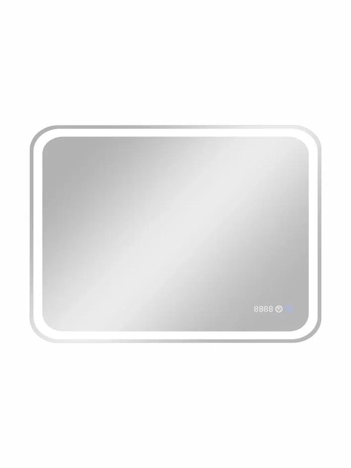 зеркало континент russo led 70x100 с подогревом и часами