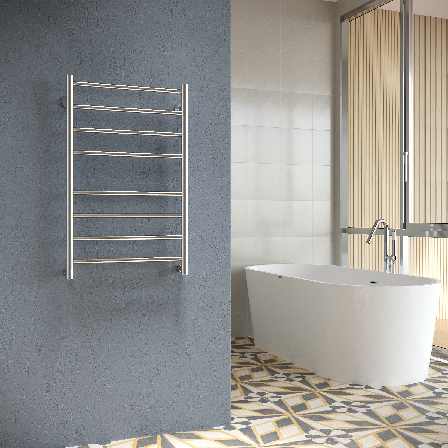полотенцесушитель водяной stinox toscana 50x80