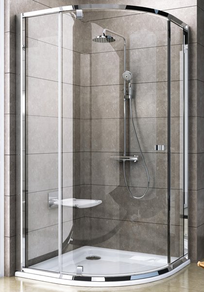 душевой уголок ravak pivot pskk3-80 стекло блестящая+transparent