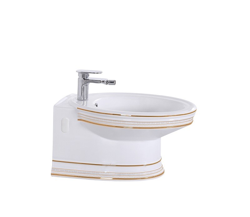 биде подвесное ceramalux 4289 33,5x53,5 белое