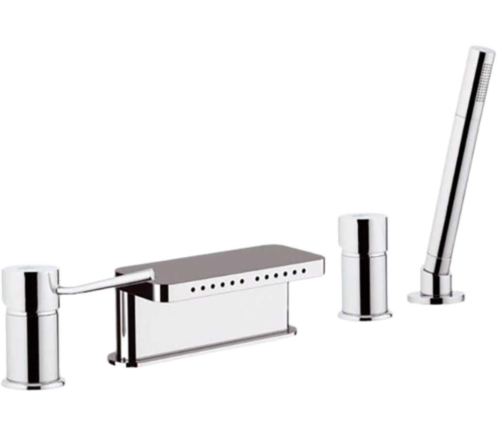 смеситель для ванны remer minimal n06317mm хром