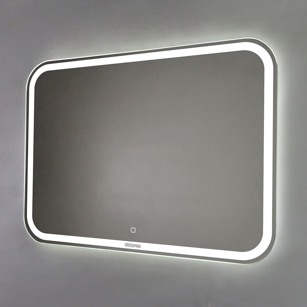 зеркало grossman comfort 91,5x68,5 690680 с сенсорным выключателем