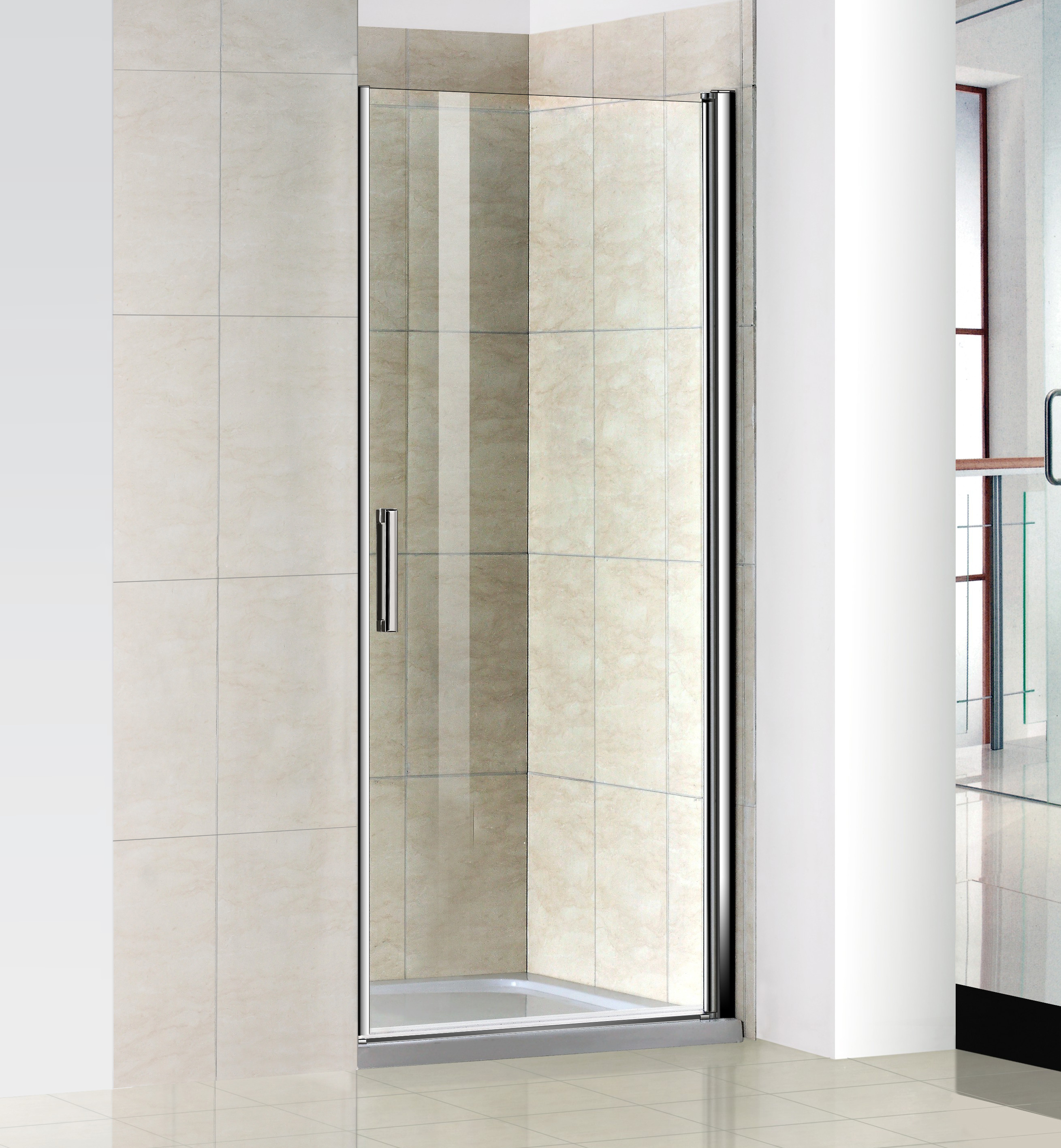 душевая дверь gooddoor pandora dr-100-c-ch