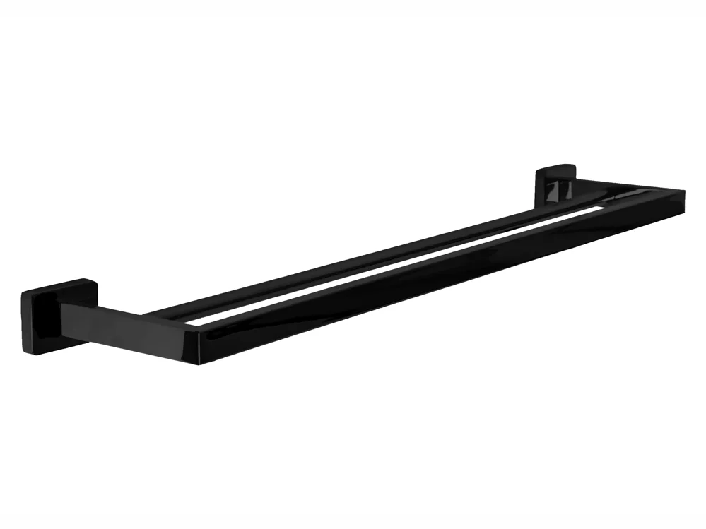полотенцедержатель rea erlo 02 black matt 80004 черный матовый