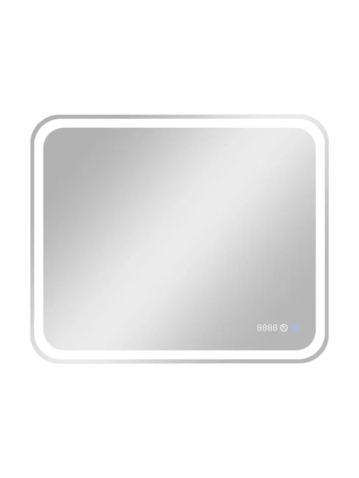 зеркало континент russo led 80x70 с подогревом и часами