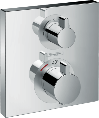 смеситель для душа hansgrohe ecostat square 15714000 хром