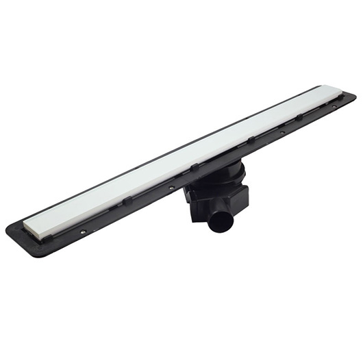 душевой лоток pestan confluo frameless line white glass 300 нержавеющая сталь / белое стекло