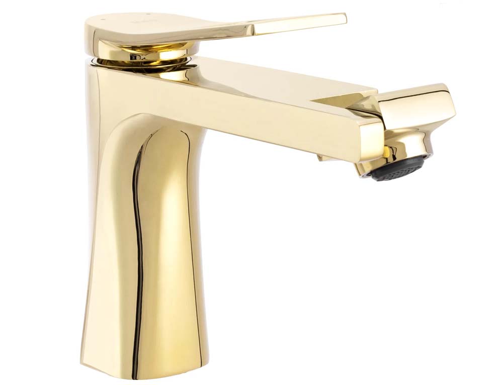 смеситель для умывальника rea soul gold b9959 золото