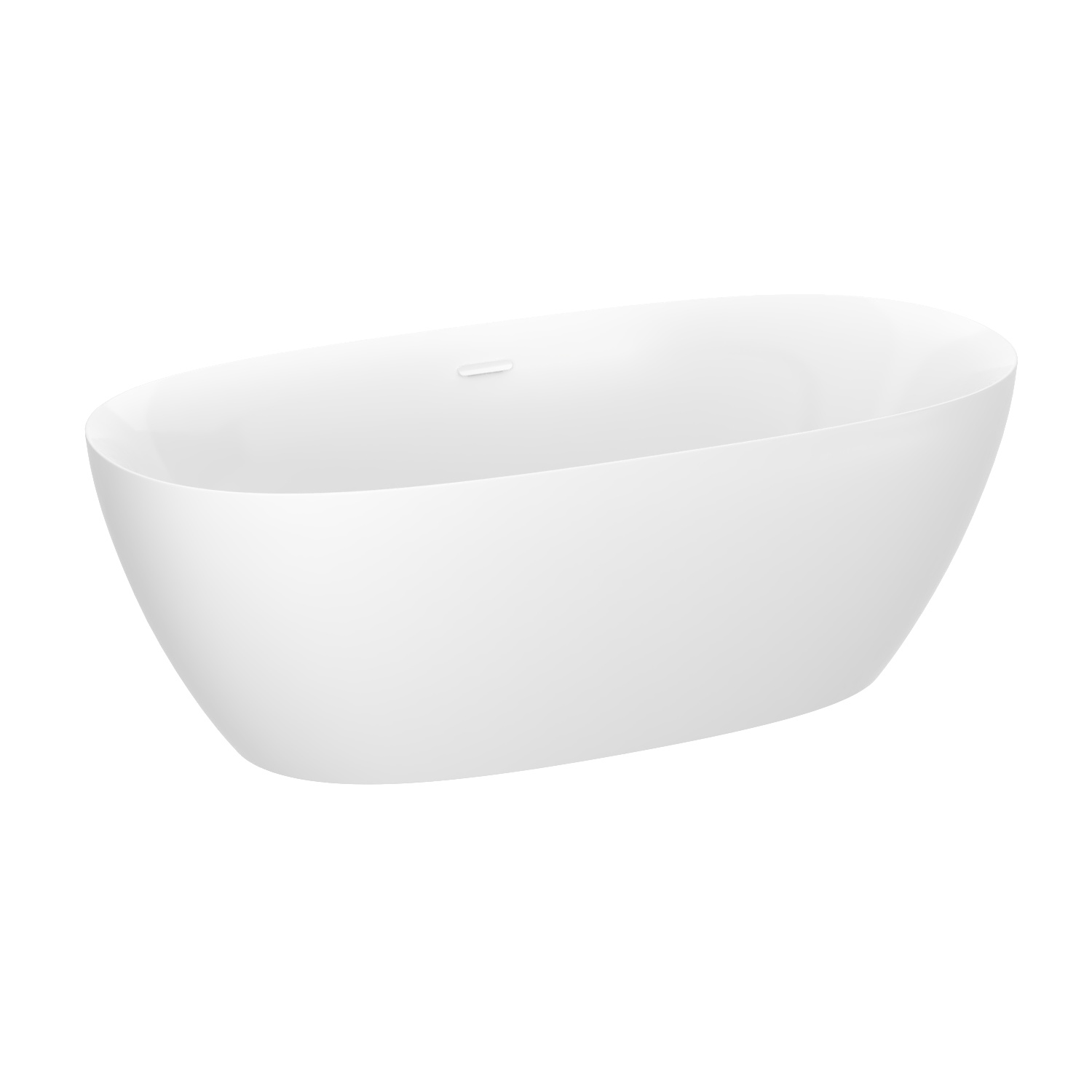 ванна акриловая wellsee bliss 170x80 (слив-перелив белый глянец) белый глянец