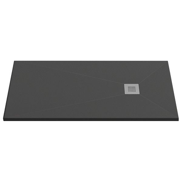 душевой поддон gooddoor essentia 170x70 черный
