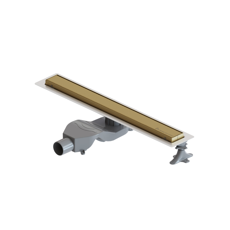душевой лоток boheme premium linear 982-60-mg матовое золото