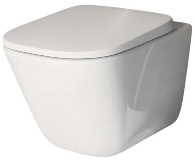 унитаз подвесной roca the gap clean rim 34647l000 + zru9307682 сиденье duroplasr, softclose