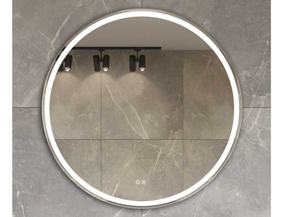 зеркало vincea led vlm-3de800-2 80x80