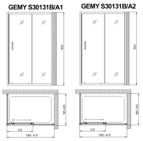 Душевой уголок Gutewetter Guwer GK-664S 165x165 (хром) фото 7 душевой уголок gutewetter guwer gk-664s 165x165 (хром) фото 7