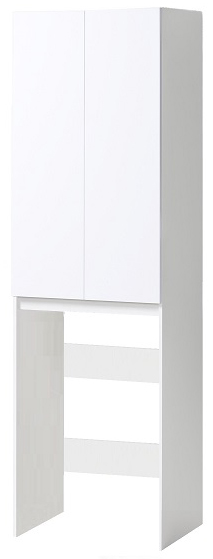 пенал под стиральную машину акваль афина.03.64.51.n белый