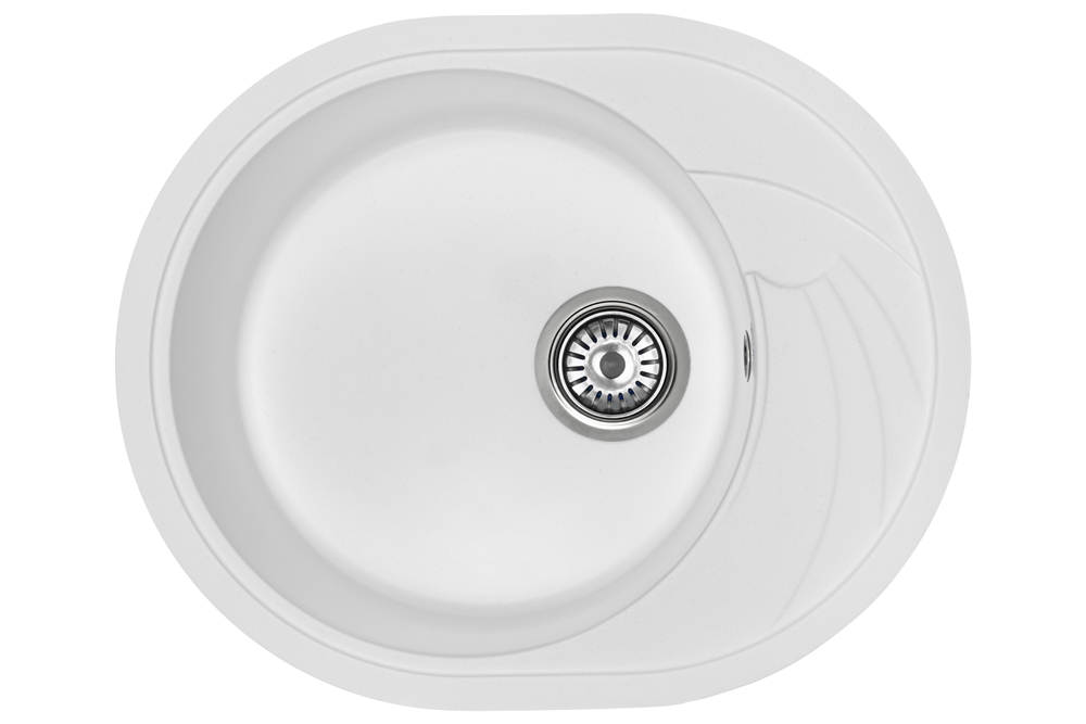 кухонная мойка gran-stone gs 18 k 331 белый