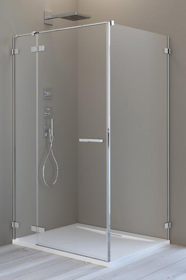 душевой уголок radaway arta kdj ii 80x70 прозрачное/хром