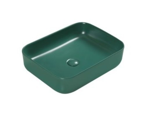 умывальник santiline sl-1051g 50x41 зеленый матовый
