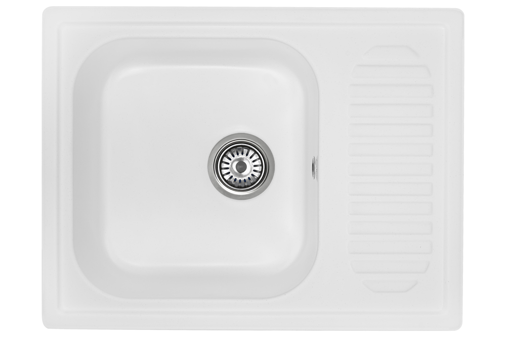 кухонная мойка gran-stone gs 13 331 белый